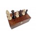 Figury szachowe Staunton nr 5 Extra  w kasetce (S-2m/k)